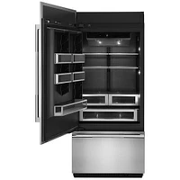 Jenn-Air 21 Cu. Ft. - 36 inch Panel Ready - Left Hinge - Bottom-Mount Refrigerator | Electronic Express