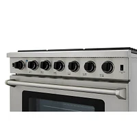 Thor Kitchen 6.0 Cu. Ft. Stainless Steel Freestanding Gas Range | Electronic Express