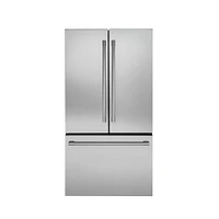 Monogram 23.1 Cu. Ft. Stainless Steel Counter-Depth French-Door Refrigerator | Electronic Express