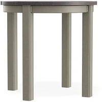Telescope 21 inch Belle Isle Round End Table | Electronic Express