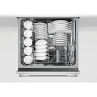Fisher and Paykel 44 dBA Custom Panel Ready Top Control Built-In Dishwasher | Electronic Express