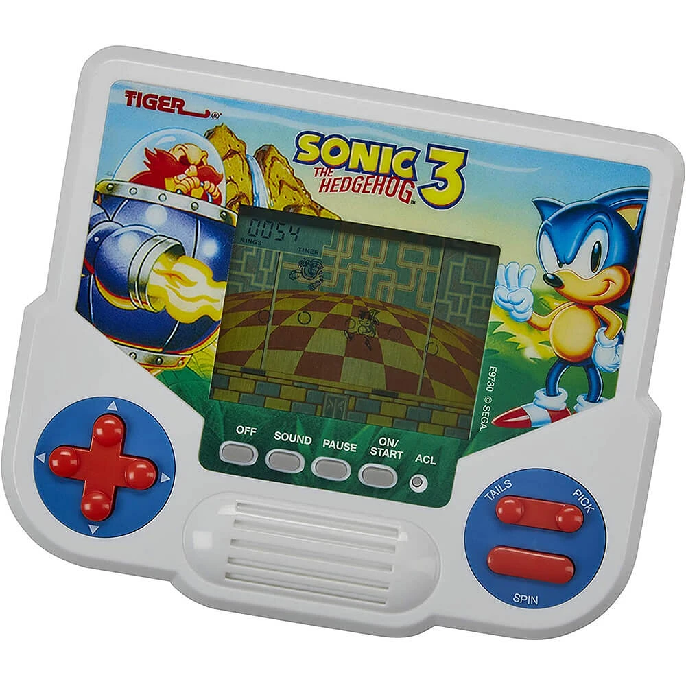 Hasbro Tiger Electronics Sonic the Hedgehog 3 Electronic LCD Video Game | Electronic Express