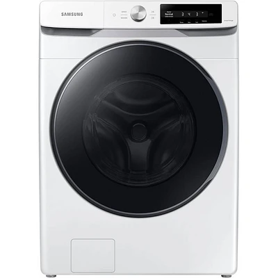 Samsung 4.5 Cu. Ft. White Smart Dial Front Load Washer | Electronic Express