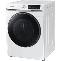 Samsung 4.5 Cu. Ft. White Smart Dial Front Load Washer | Electronic Express