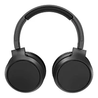 Phillips Wireless Over-Ear Headphone - Black | Electronic Express