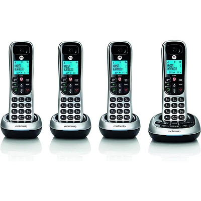 Motorola DECT 6.0 Digital Cordless Telephone with Answering Machine | Electronic Express