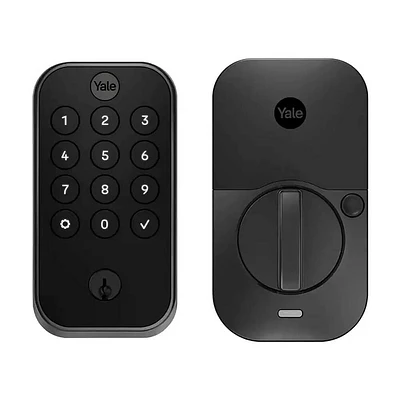 Yale Assure Lock 2 Keypad with Wi-Fi - Black Suede | Electronic Express
