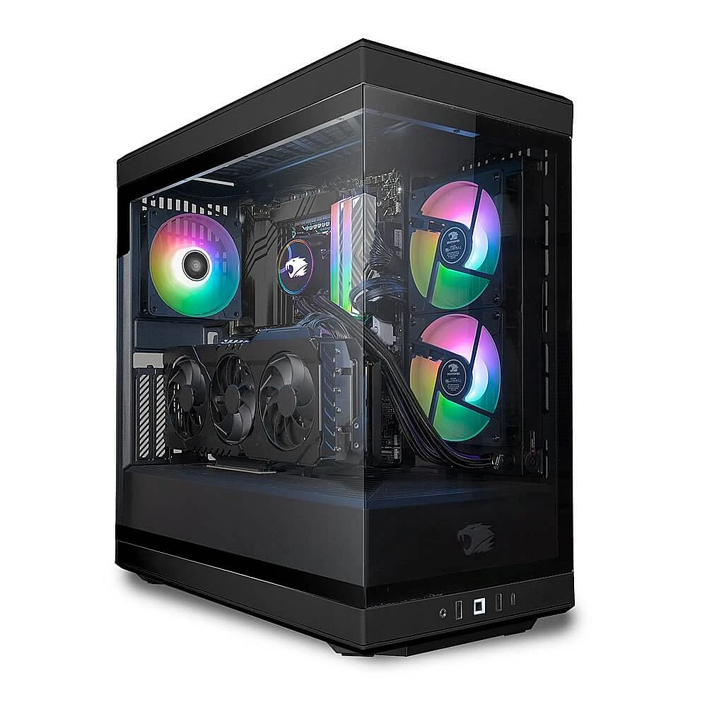 iBuyPower Y40 314i Gaming Desktop - Intel Core i9 13900KF - NVIDIA GeForce RTX 4070 Ti - 32GB/2TB - Black | Electronic Express