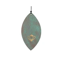 Regal 40 in. Patina Breeze Black Wind Chime | Electronic Express