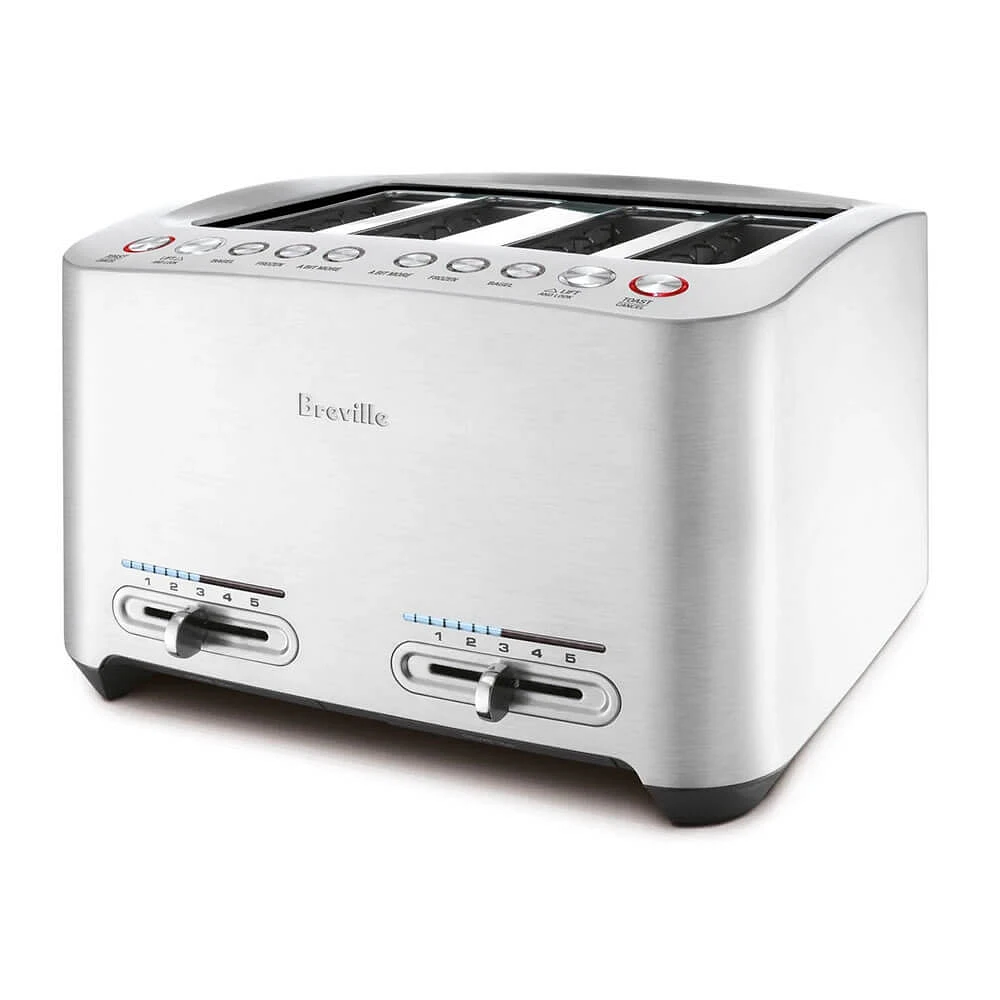 Breville Die-Cast 4-Slice Smart Toaster | Electronic Express