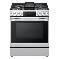 LG 6.3 Cu Ft. Stainless Steel Slide-In Smart Dual Fuel  Range | Electronic Express