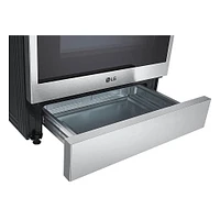 LG 6.3 Cu Ft. Stainless Steel Slide-In Smart Dual Fuel  Range | Electronic Express