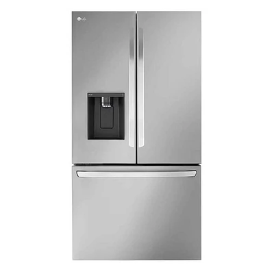 LG 25.5 Cu. Ft. Stainless Steel French Door Smart Refrigerator | Electronic Express