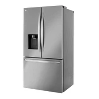 LG 25.5 Cu. Ft. Stainless Steel French Door Smart Refrigerator | Electronic Express