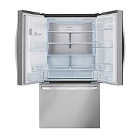 LG 25.5 Cu. Ft. Stainless Steel French Door Smart Refrigerator | Electronic Express