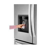 LG 25.5 Cu. Ft. Stainless Steel French Door Smart Refrigerator | Electronic Express