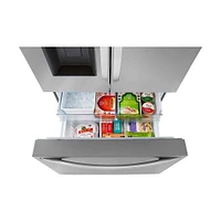 LG 25.5 Cu. Ft. Stainless Steel French Door Smart Refrigerator | Electronic Express