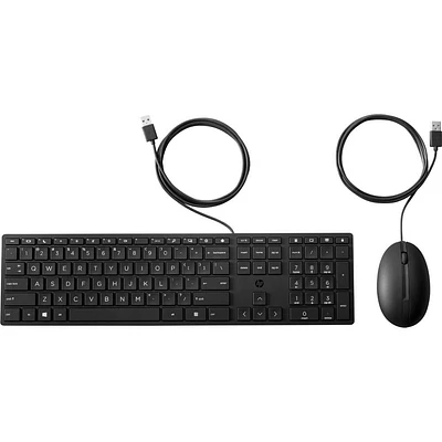 HP Wired Desktop 320MK Mouse and Keyboard | Electronic Express