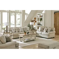 Jackson Furniture Farmington Loveseat - Buff | Electronic Express