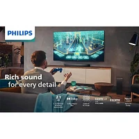 Phillips 520W Soundbar 2.1 with Wireless Subwoofer | Electronic Express