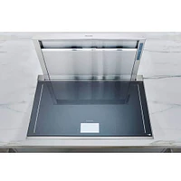 Thermador 36 inch Stainless Steel Telescopic Downdraft System | Electronic Express