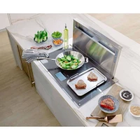 Thermador 36 inch Stainless Steel Telescopic Downdraft System | Electronic Express