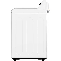 LG 5.5 Cu. Ft. White Top Load Smart HE Washer | Electronic Express