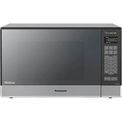 Panasonic 1.2 Cu. Ft. Stainless Steel Countertop Microwave | Electronic Express