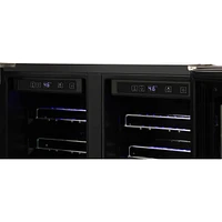 Thor Kitchen 42 Bottle Stainless Steel Dual Zone Built-in Wine Cooler | Electronic Express