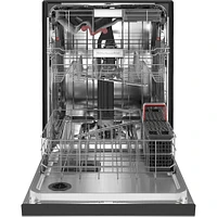 KitchenAid 44 dBA Stainless Front Control Built-In Dishwasher | Electronic Express