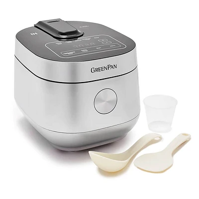GreenPan 8-Cup Elite Induction Rice Cooker | Electronic Express