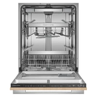 Fisher & Paykel 42 dBA Custom Panel Ready Top Control Dishwasher | Electronic Express