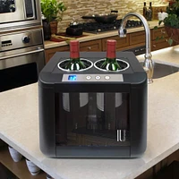 VINOTEMP II Romanzo 2-Bottle Thermoelectric Open Wine Cooler | Electronic Express