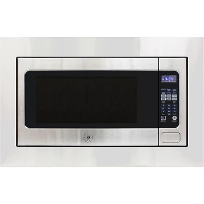 Brama 2.2 Cu. Ft. Stainless Steel Built-In Microwave | Electronic Express