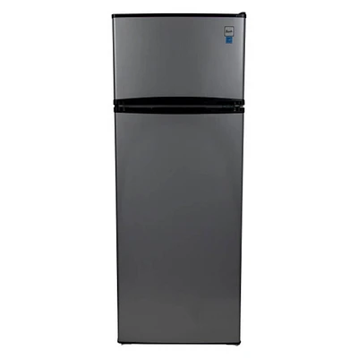 Avanti 7.3 Cu. Ft. Stainless Steel Apartment Size Top Freezer Refrigerator | Electronic Express