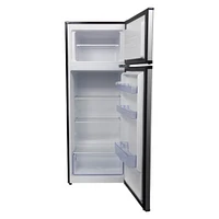 Avanti 7.3 Cu. Ft. Stainless Steel Apartment Size Top Freezer Refrigerator | Electronic Express