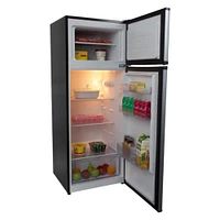 Avanti 7.3 Cu. Ft. Stainless Steel Apartment Size Top Freezer Refrigerator | Electronic Express