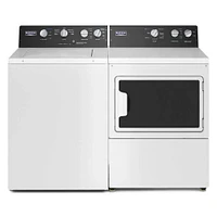 Maytag White Top Load Washer/Dryer Pair | Electronic Express