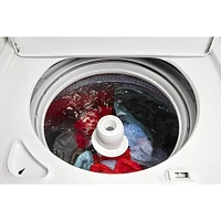 Amana 3.8 Cu. Ft. White High Efficiency Top Load Washer | Electronic Express