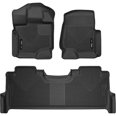 Husky Liners -OBX X-Act Contour Front & 2nd Seat Floor Liners