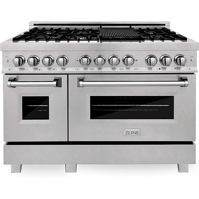 ZLINE 6.0 Cu. Ft. Professional Stainless Steel Freestanding Dual Fuel Range | Electronic Express