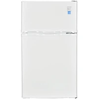 Avanti 3.1 Cu. Ft. White Compact Refrigerator | Electronic Express