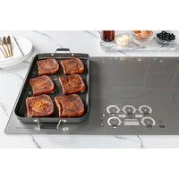 Monogram 36 inch Silver 5 Burner Induction Cooktop | Electronic Express