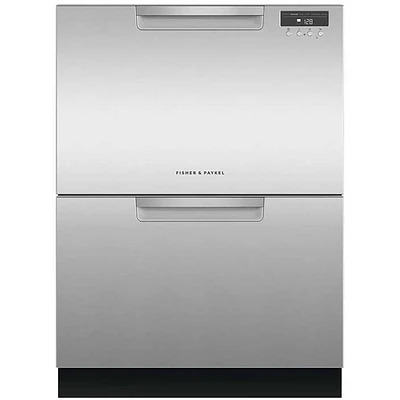 Fisher & Paykel 44dB Stainless Steel Double DishDrawer Dishwasher | Electronic Express