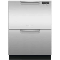 Fisher & Paykel 44dB Stainless Steel Double DishDrawer Dishwasher | Electronic Express