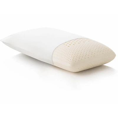 Zoned Talalay High Loft Latex Firm Pillow - Queen | Electronic Express