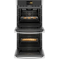 GE Profile 27 Inch Stainless Steel Built-In Smart Double Wall Oven | Electronic Express