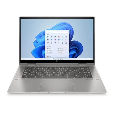 HP 15.6 inch ENVY 2-in-1 Laptop - AMD Ryzen 5 7530U - 16GB/512GB - Mineral Silver | Electronic Express