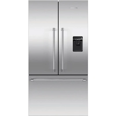 Fisher & Paykel 20.1 Cu. Ft. Stainless Steel French Door Refrigerator | Electronic Express