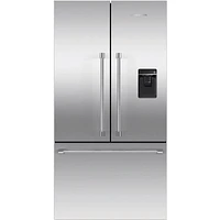 Fisher & Paykel 20.1 Cu. Ft. Stainless Steel French Door Refrigerator | Electronic Express